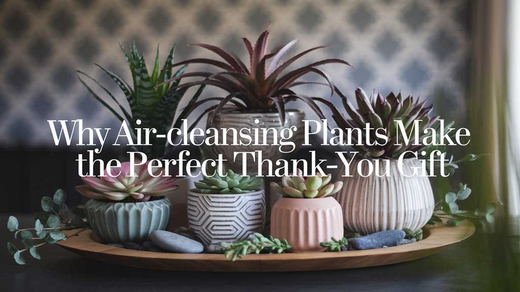 air cleansing plants as gifts