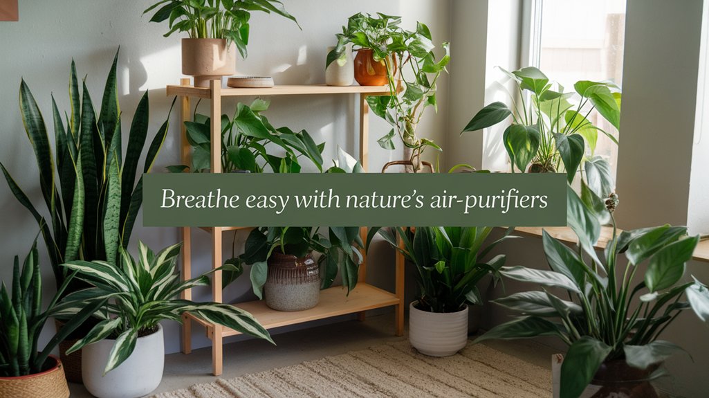 air purifying plants for homes