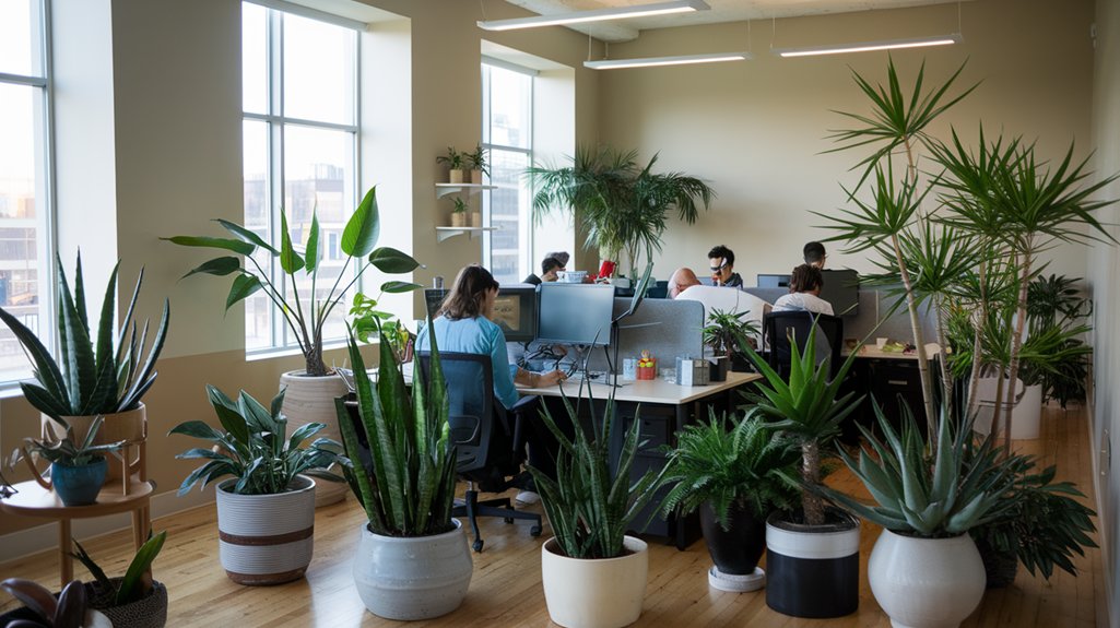 corporate plants improve air