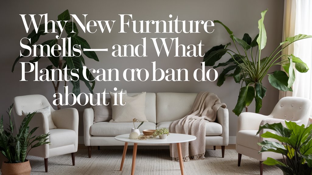 furniture odor and plants