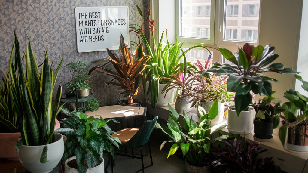 ideal plants for airflow