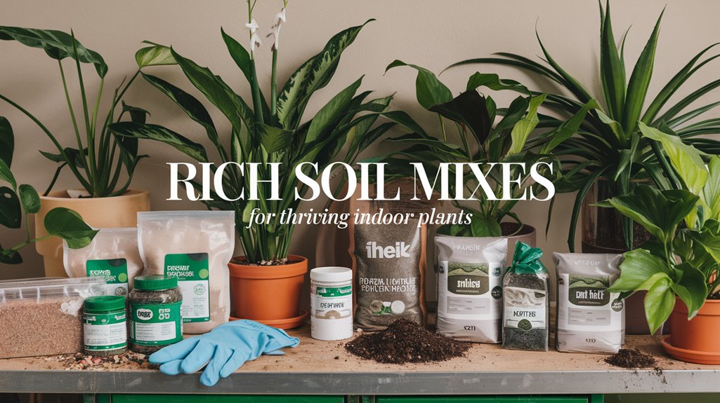 ideal soil blends indoor plants