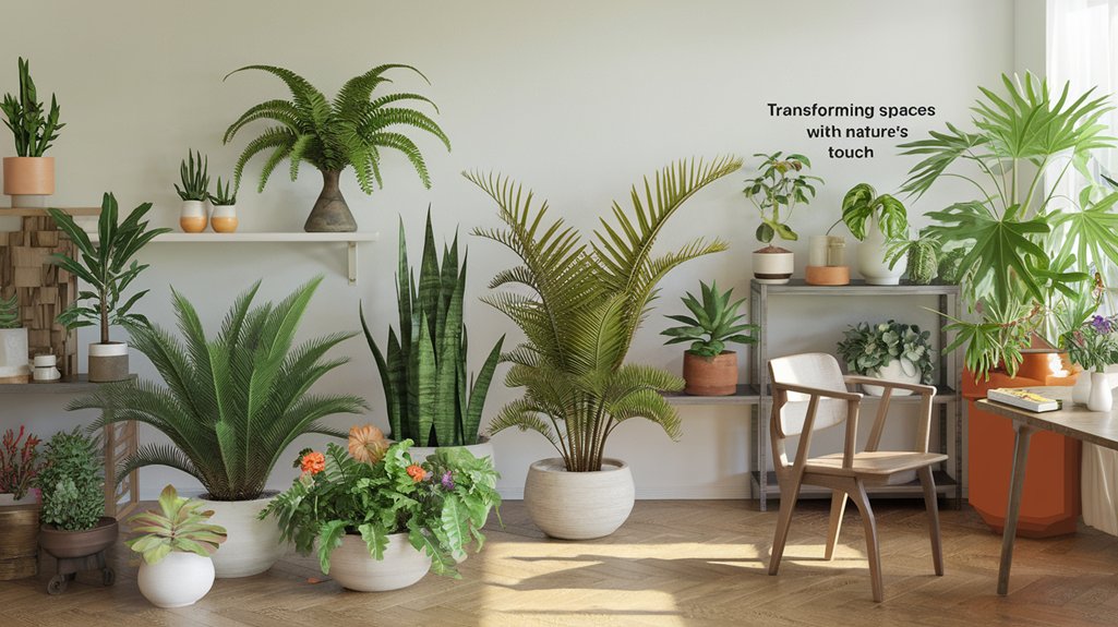 indoor plants enhance well being