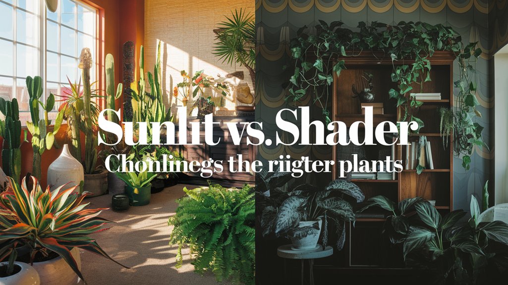 selecting plants by light